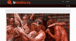 Desktop Screenshot of latomatina.org